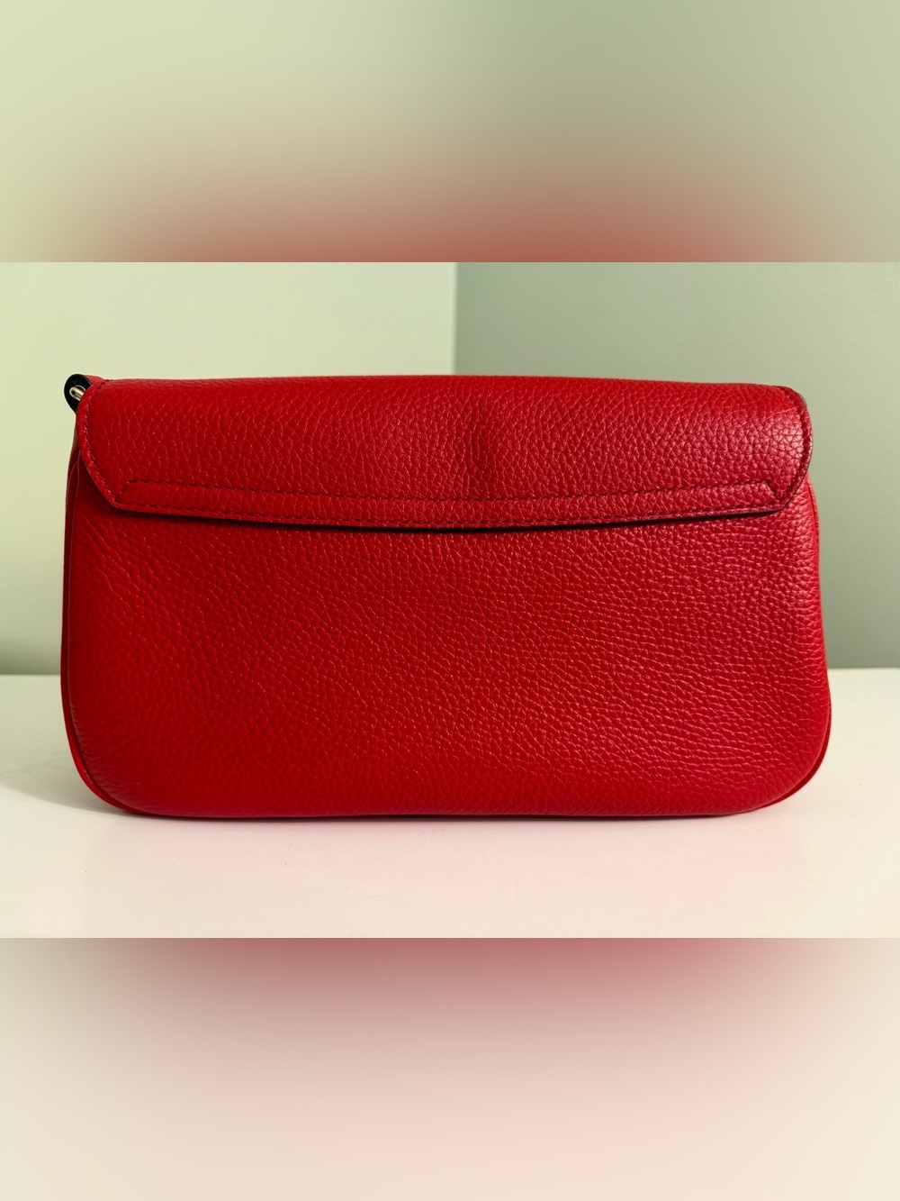 Authentic Gucci Red Soho Leather Shoulder Bag- ❤️*Pristine New Condition*❤️ - Picture 3 of 14
